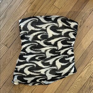 VINTAGE Chiffon Bustier